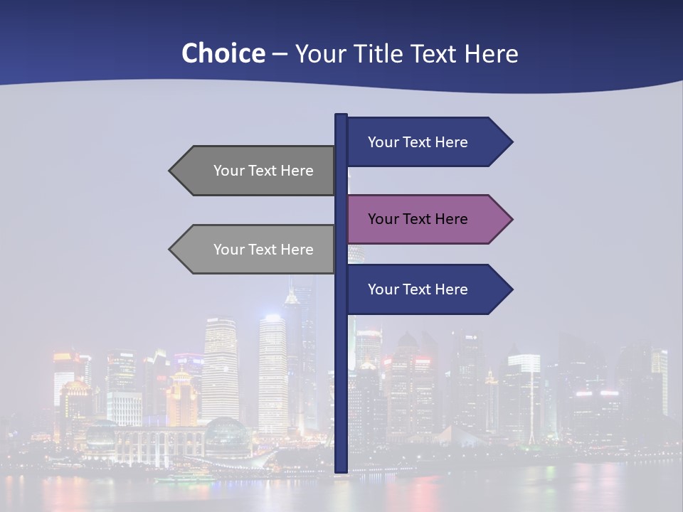 District Shanghai Corporate PowerPoint Template