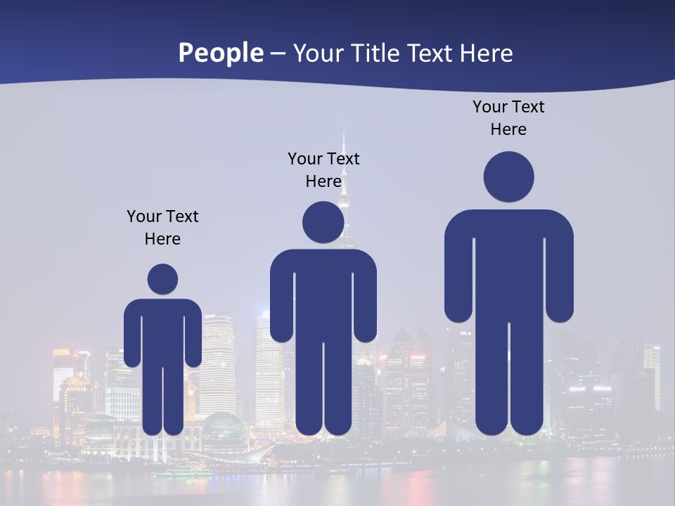 District Shanghai Corporate PowerPoint Template