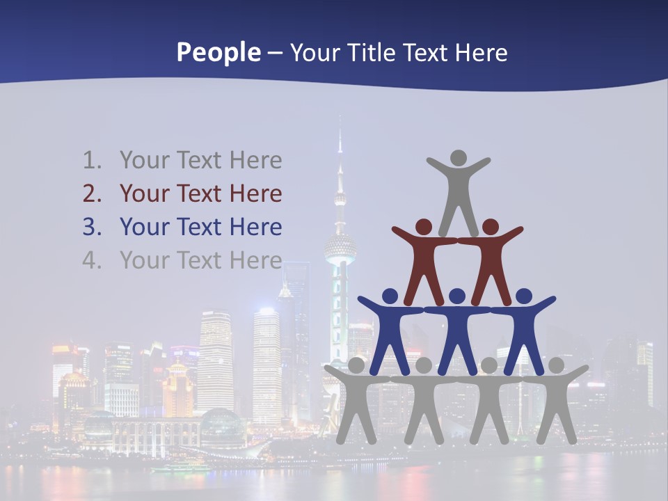 District Shanghai Corporate PowerPoint Template