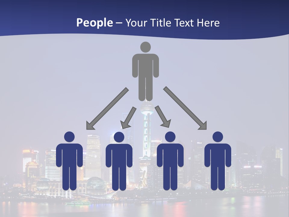 District Shanghai Corporate PowerPoint Template