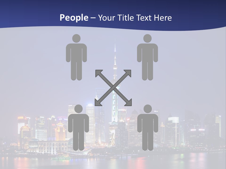 District Shanghai Corporate PowerPoint Template