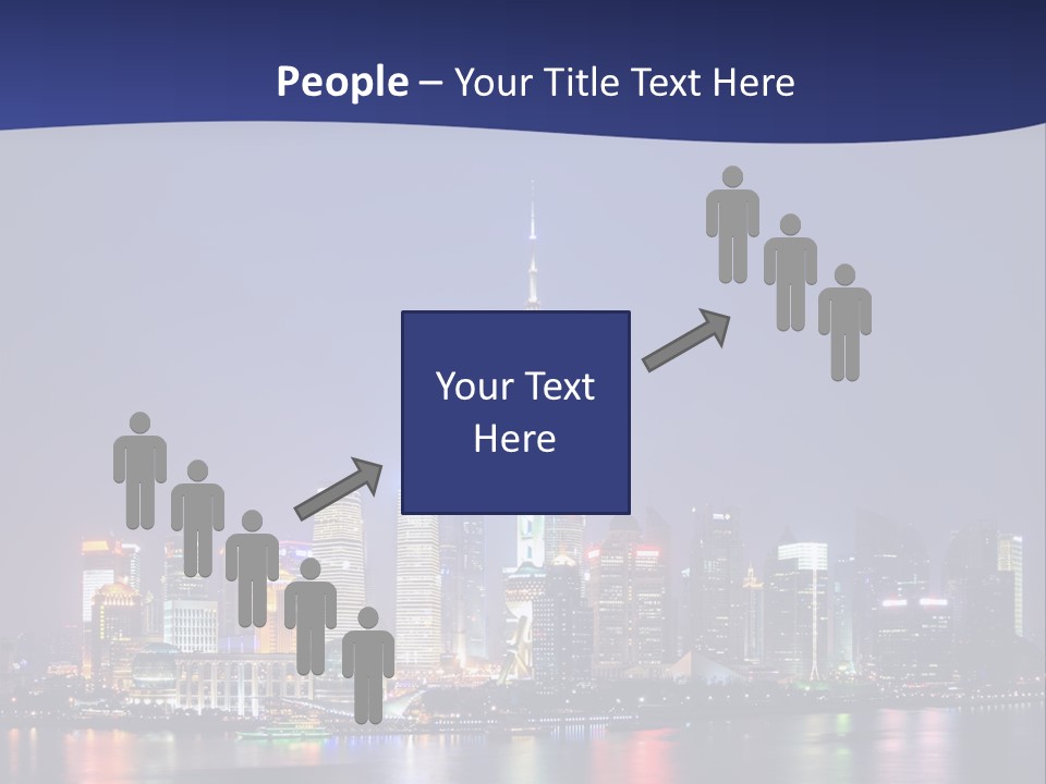 District Shanghai Corporate PowerPoint Template