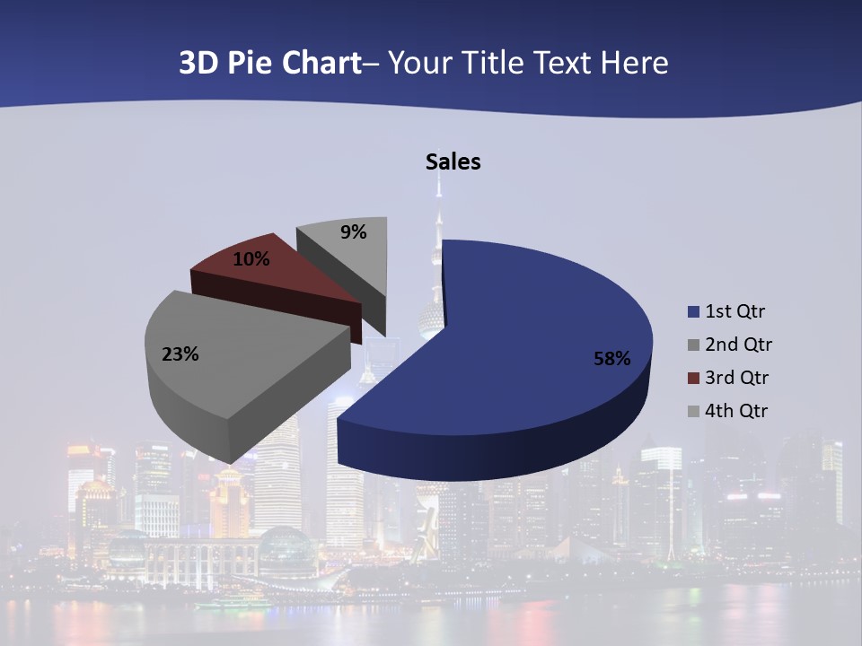 District Shanghai Corporate PowerPoint Template