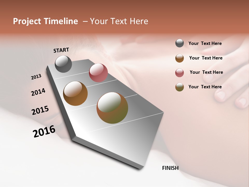 Towel Y Calm PowerPoint Template