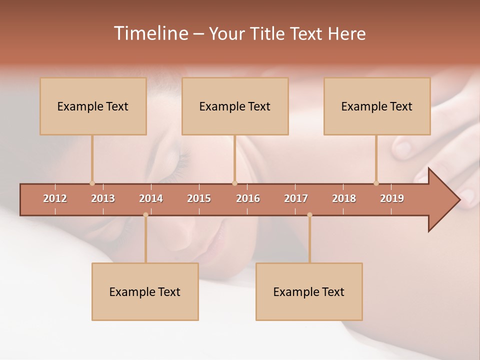 Towel Y Calm PowerPoint Template