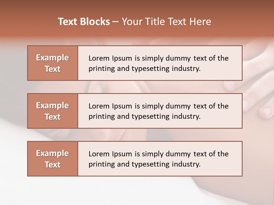 Towel Y Calm PowerPoint Template