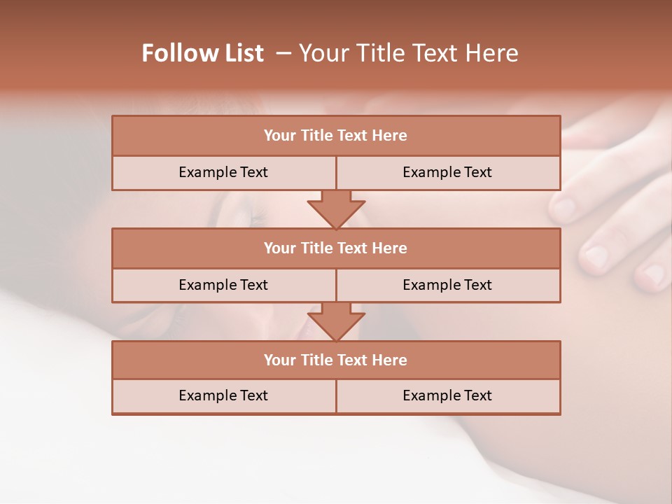 Towel Y Calm PowerPoint Template