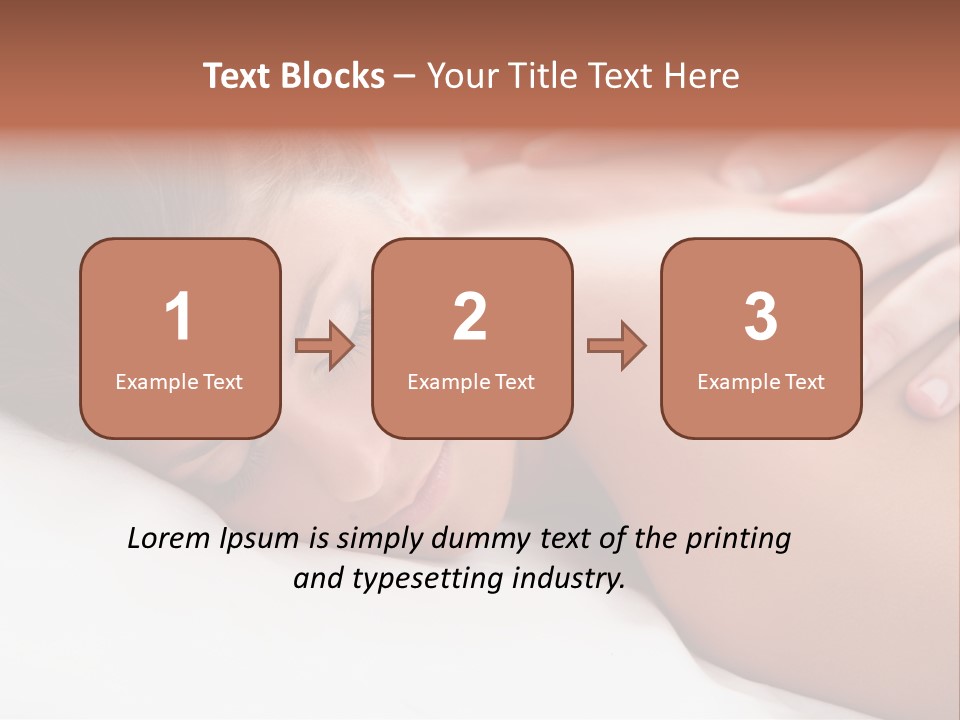 Towel Y Calm PowerPoint Template