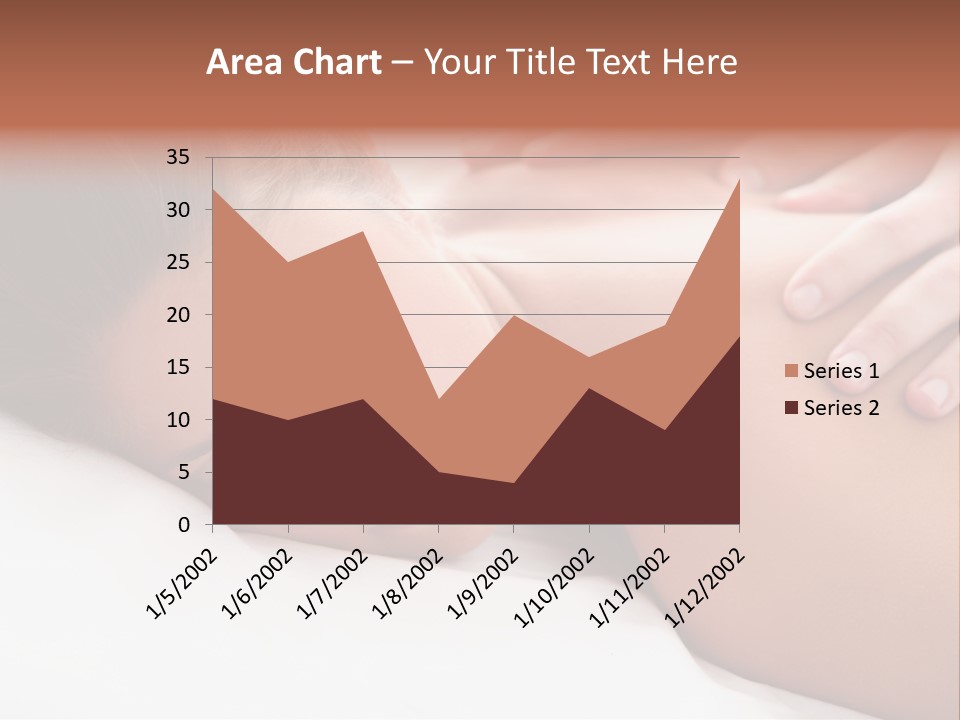 Towel Y Calm PowerPoint Template