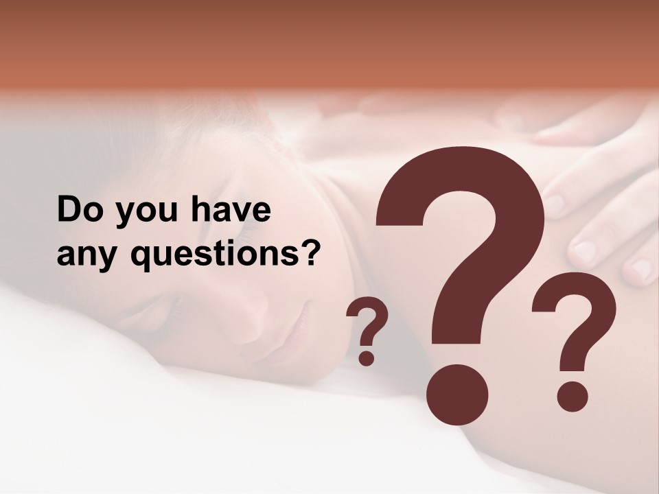 Towel Y Calm PowerPoint Template