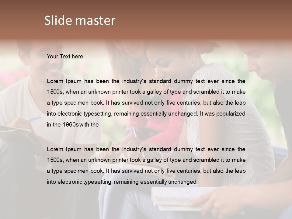 Happy Exam Tree PowerPoint Template