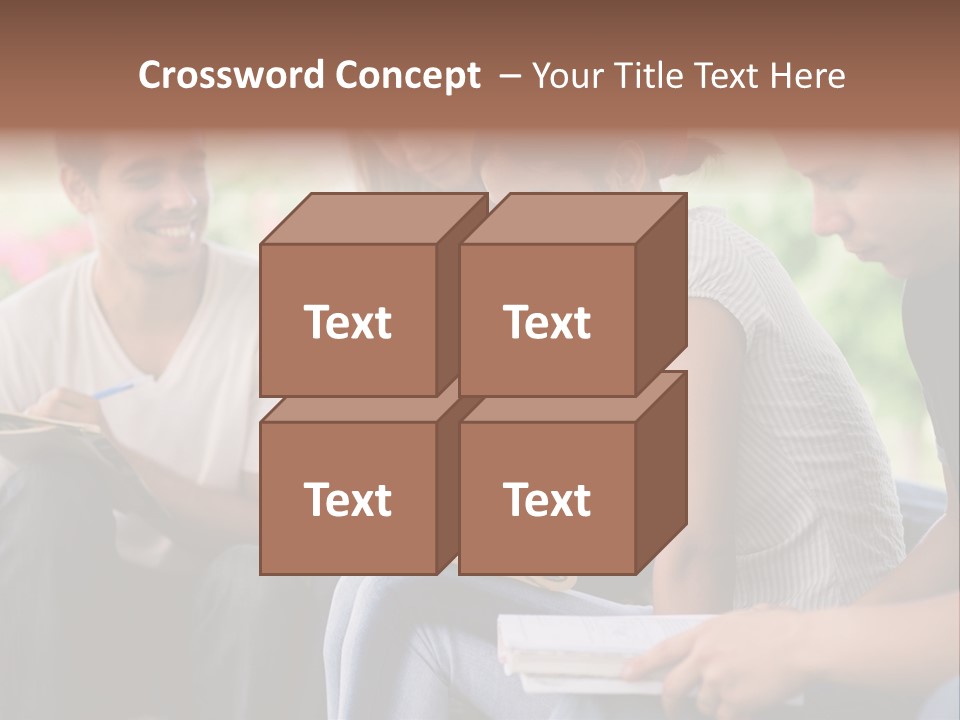 Happy Exam Tree PowerPoint Template