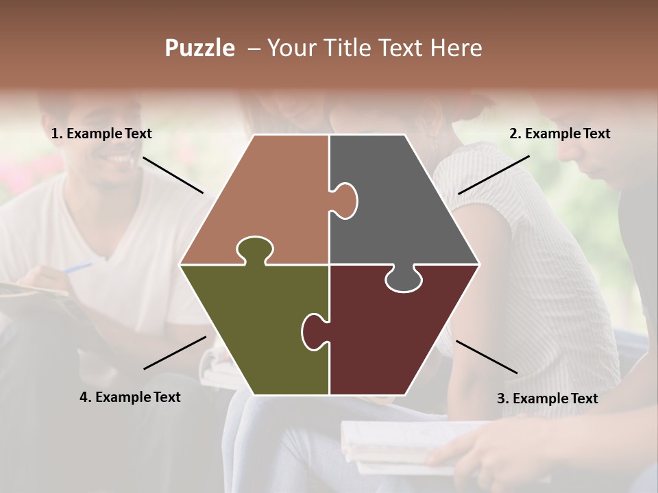 Happy Exam Tree PowerPoint Template
