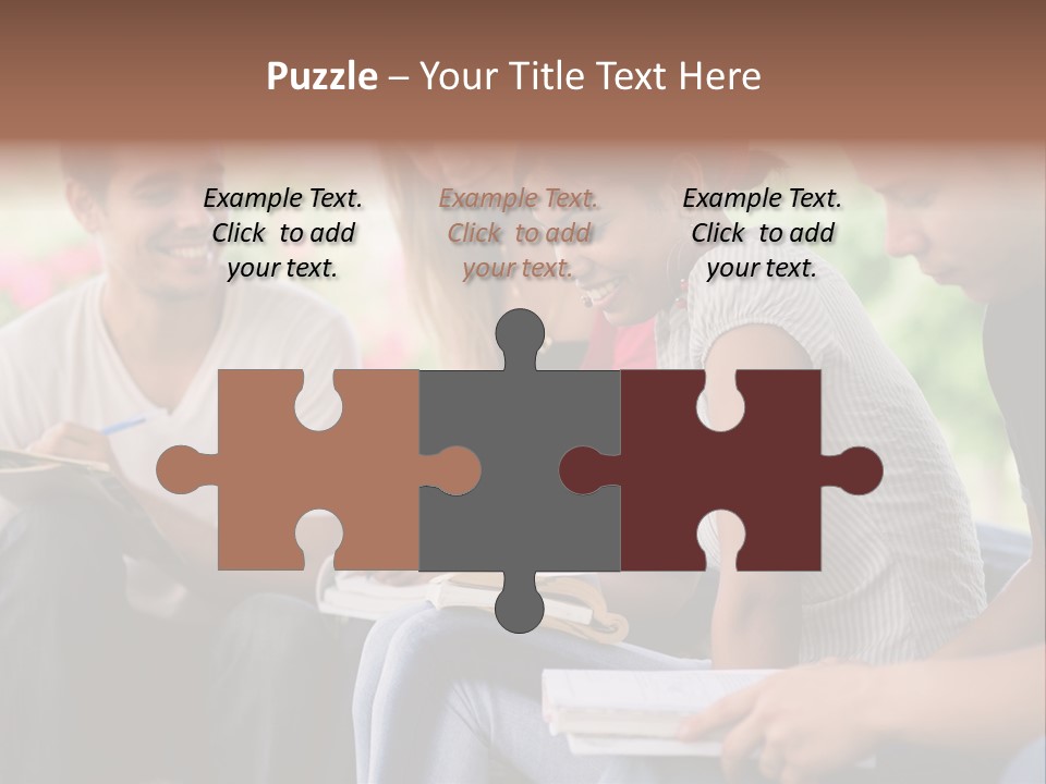 Happy Exam Tree PowerPoint Template