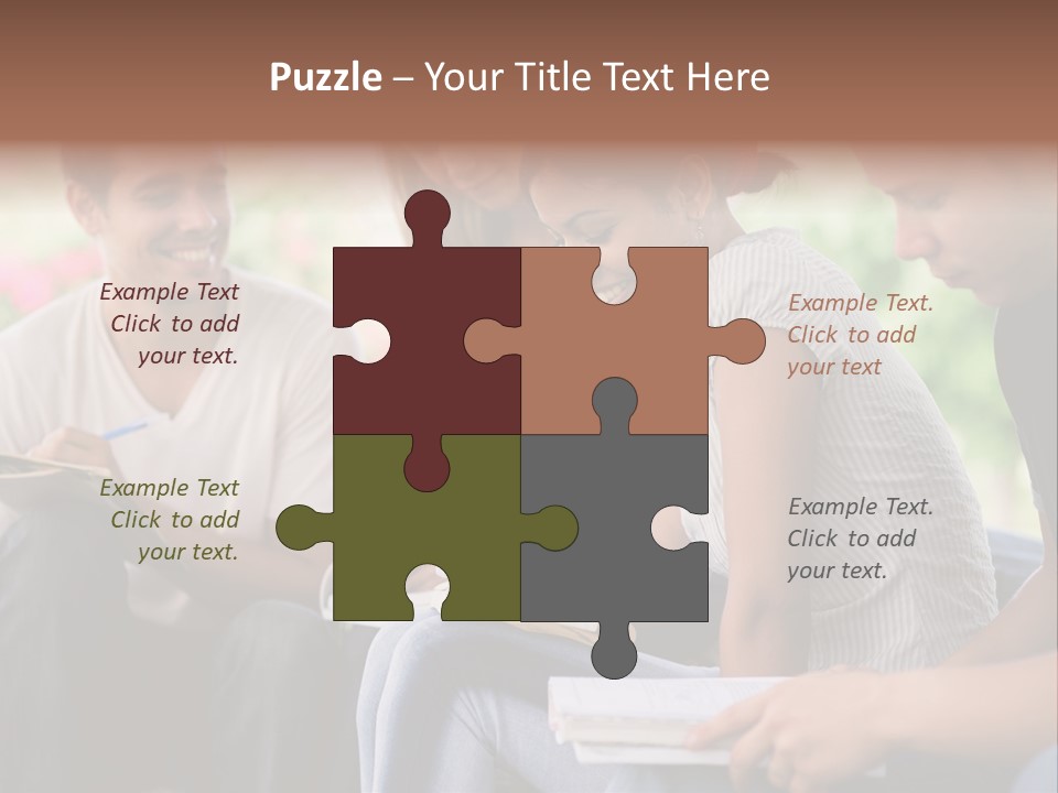 Happy Exam Tree PowerPoint Template