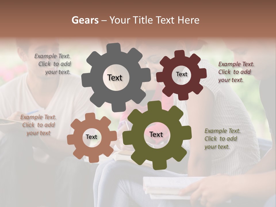 Happy Exam Tree PowerPoint Template