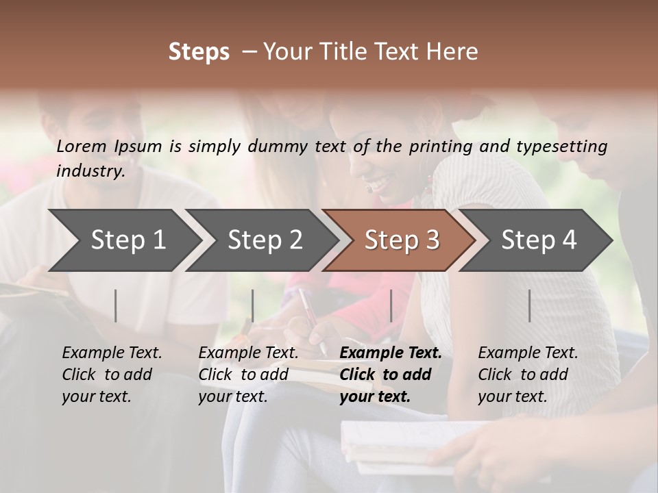 Happy Exam Tree PowerPoint Template