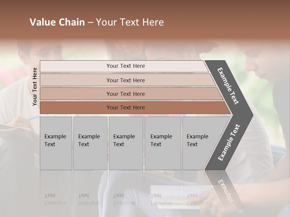 Happy Exam Tree PowerPoint Template