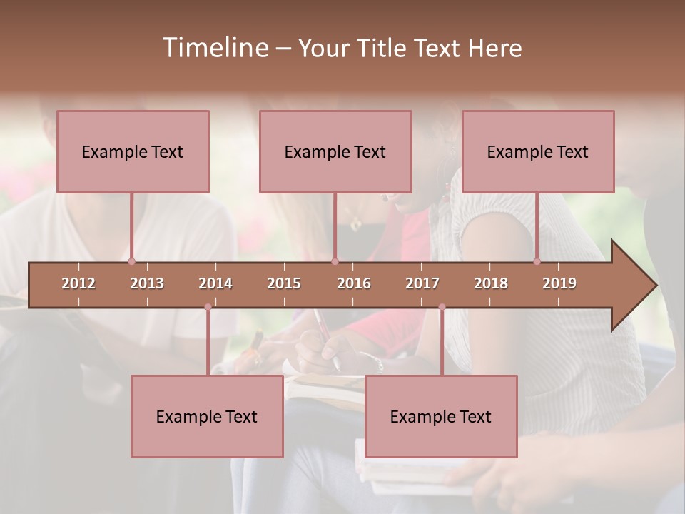 Happy Exam Tree PowerPoint Template