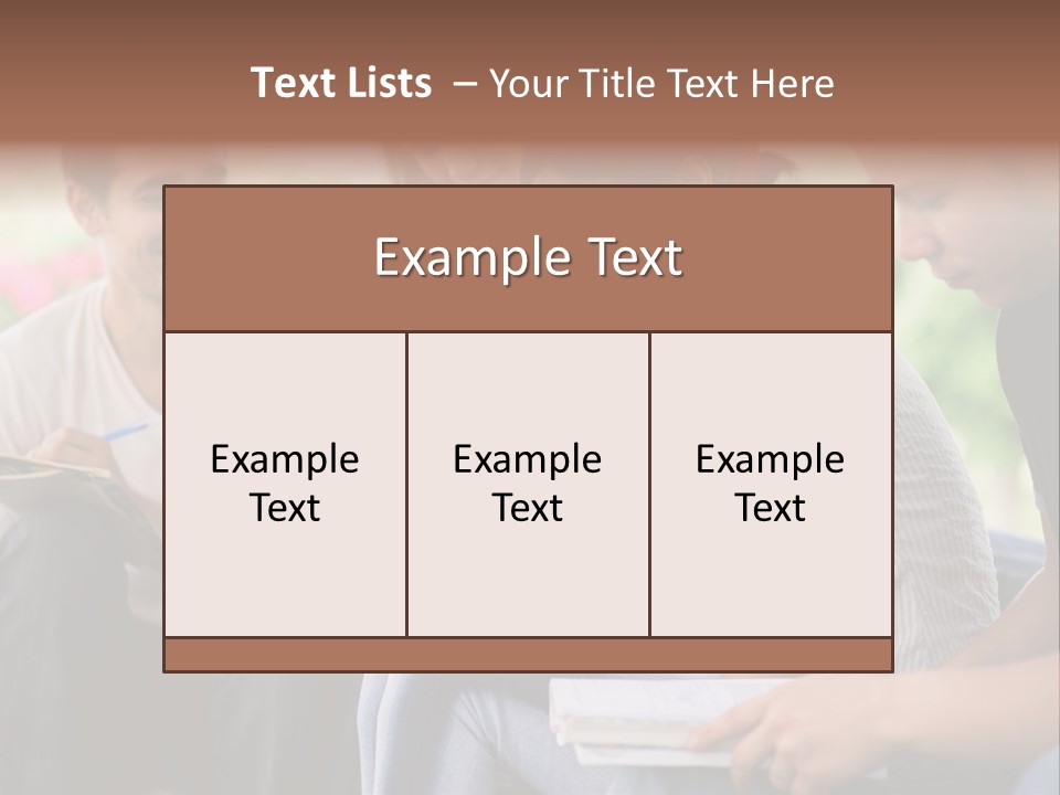 Happy Exam Tree PowerPoint Template