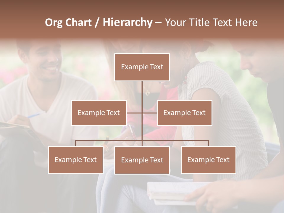 Happy Exam Tree PowerPoint Template