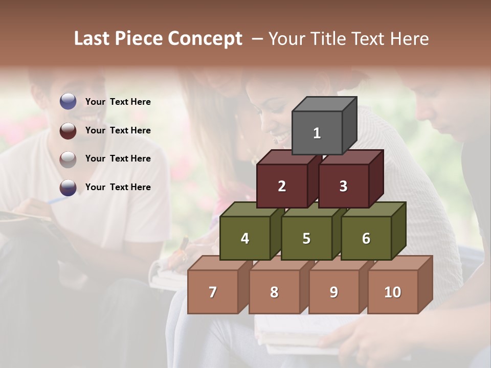 Happy Exam Tree PowerPoint Template