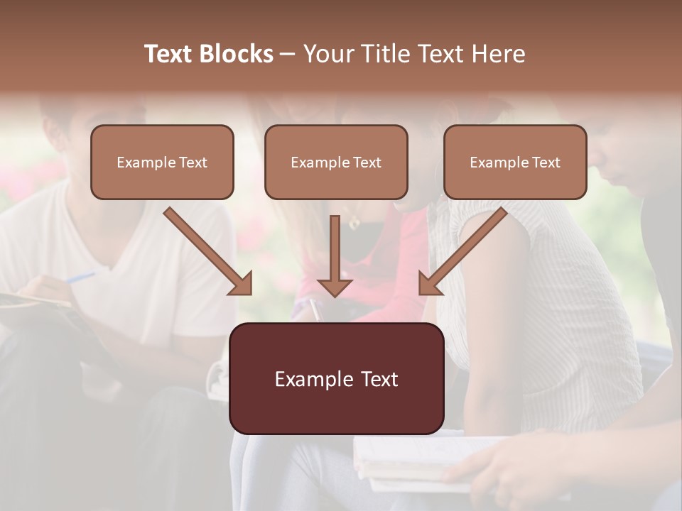 Happy Exam Tree PowerPoint Template