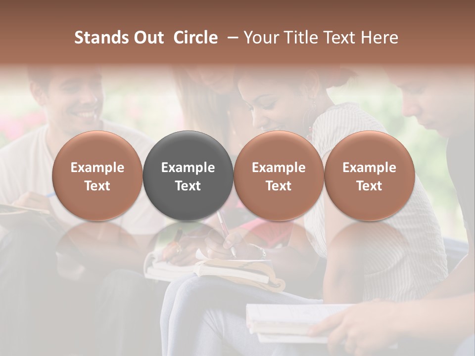 Happy Exam Tree PowerPoint Template