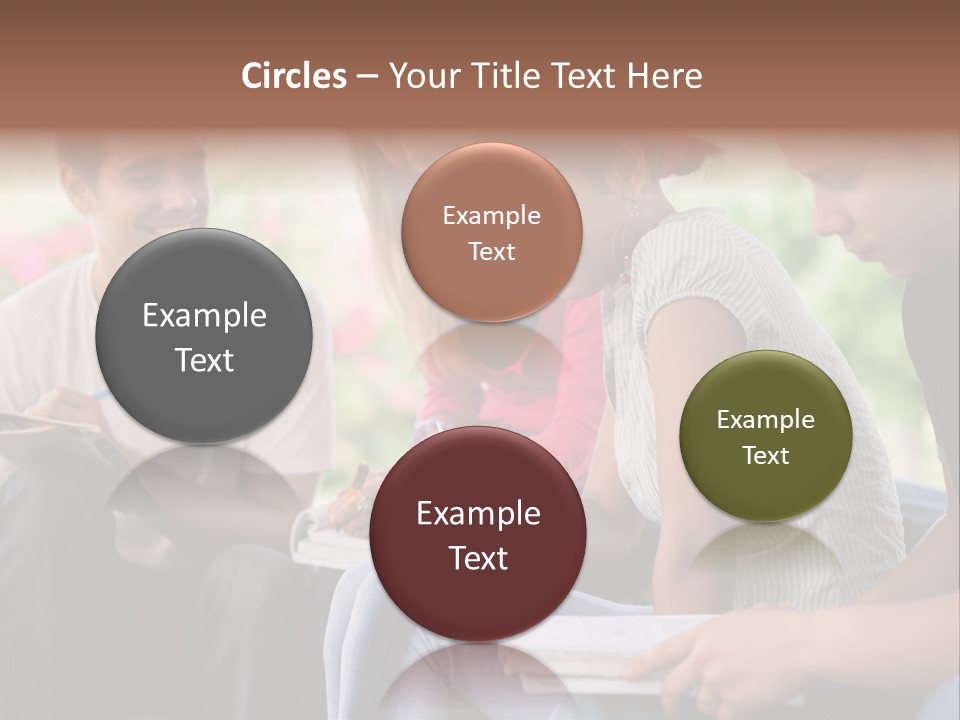 Happy Exam Tree PowerPoint Template