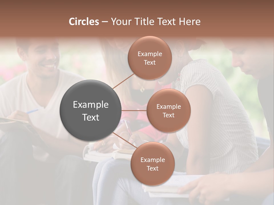 Happy Exam Tree PowerPoint Template