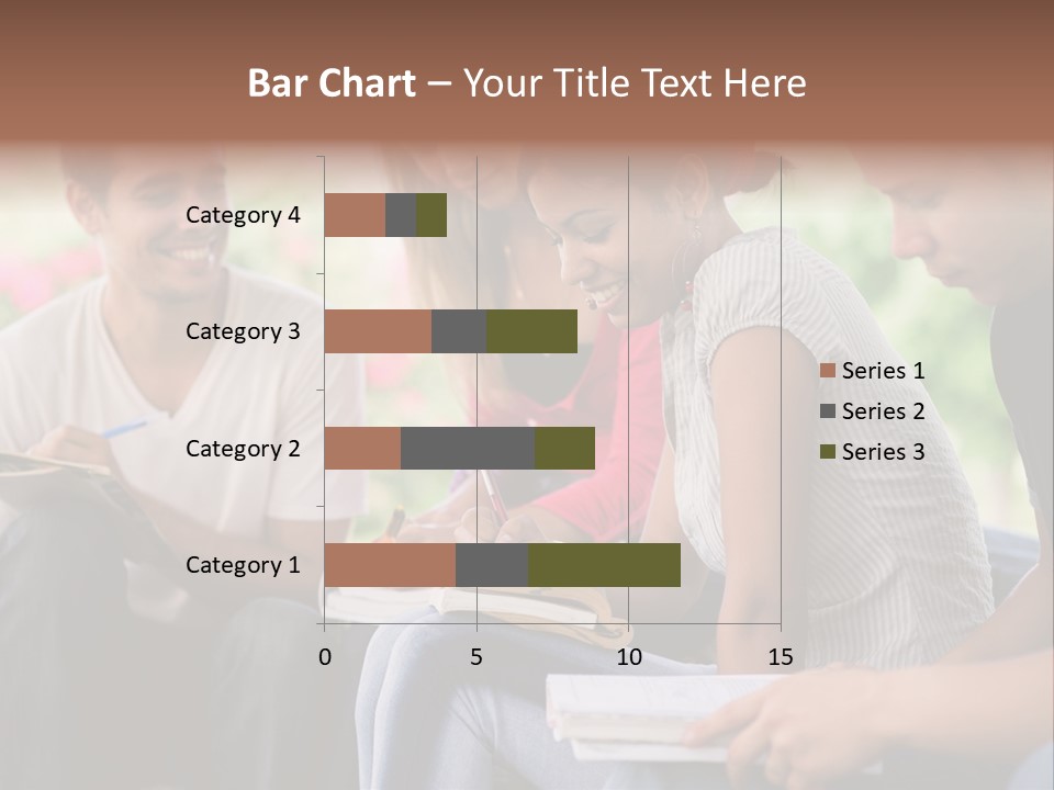 Happy Exam Tree PowerPoint Template