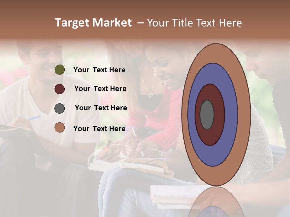 Happy Exam Tree PowerPoint Template