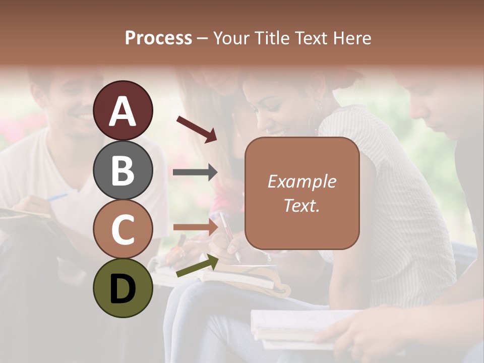Happy Exam Tree PowerPoint Template