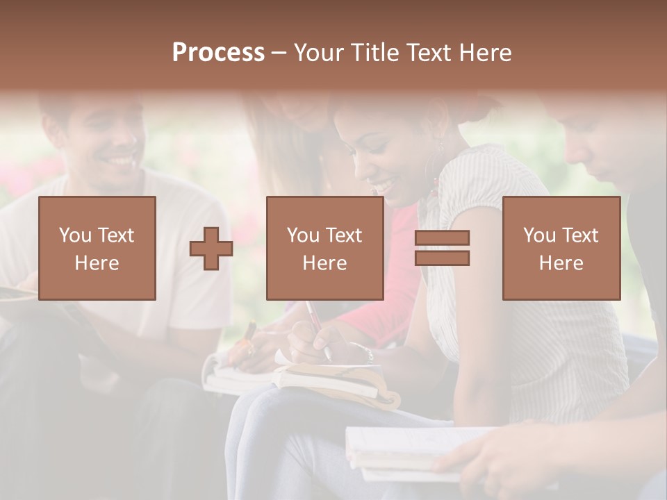 Happy Exam Tree PowerPoint Template