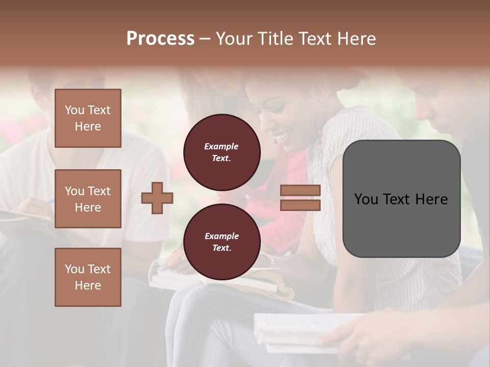 Happy Exam Tree PowerPoint Template