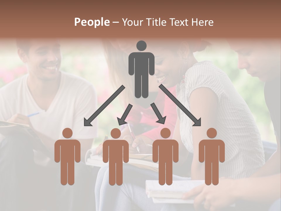 Happy Exam Tree PowerPoint Template