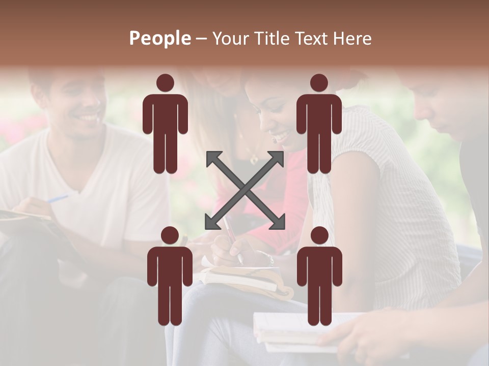 Happy Exam Tree PowerPoint Template