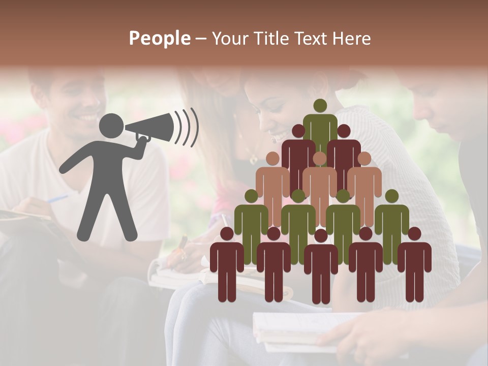 Happy Exam Tree PowerPoint Template