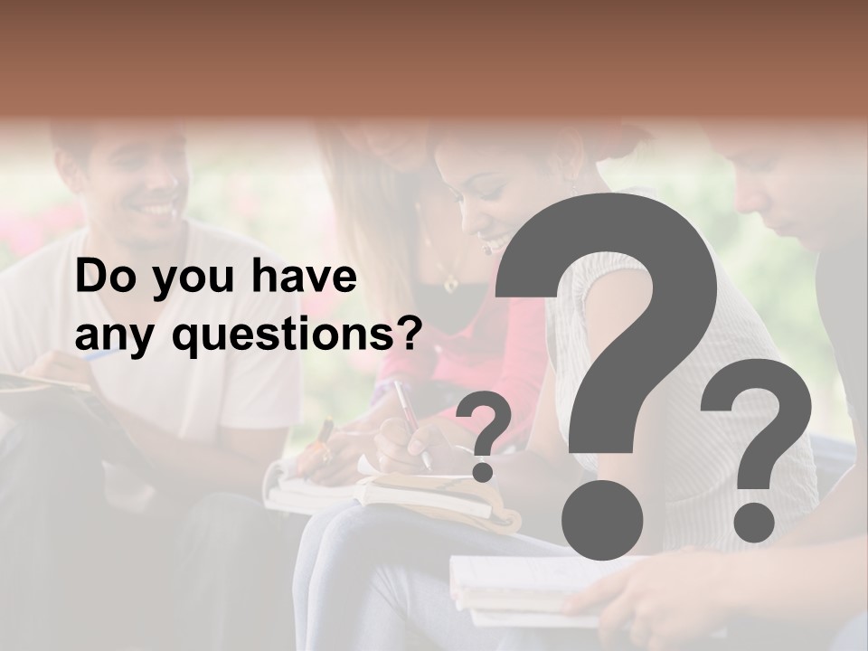 Happy Exam Tree PowerPoint Template