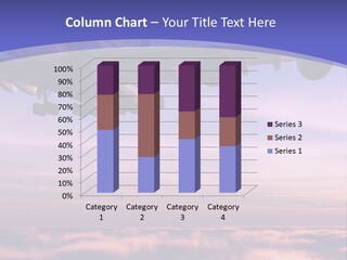 Sunset Wings Fly PowerPoint Template