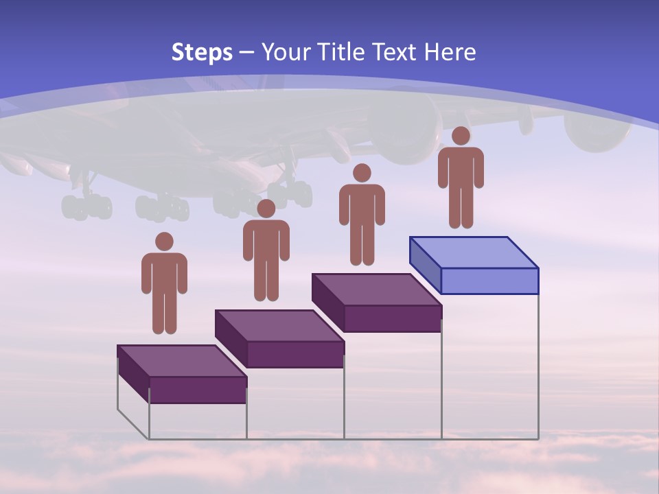 Sunset Wings Fly PowerPoint Template