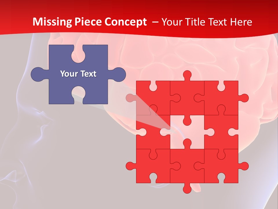 Light Sign Brainstorm PowerPoint Template