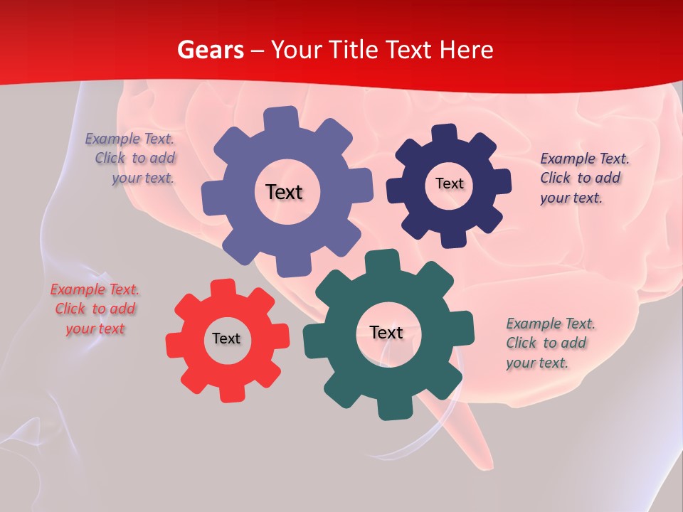 Light Sign Brainstorm PowerPoint Template