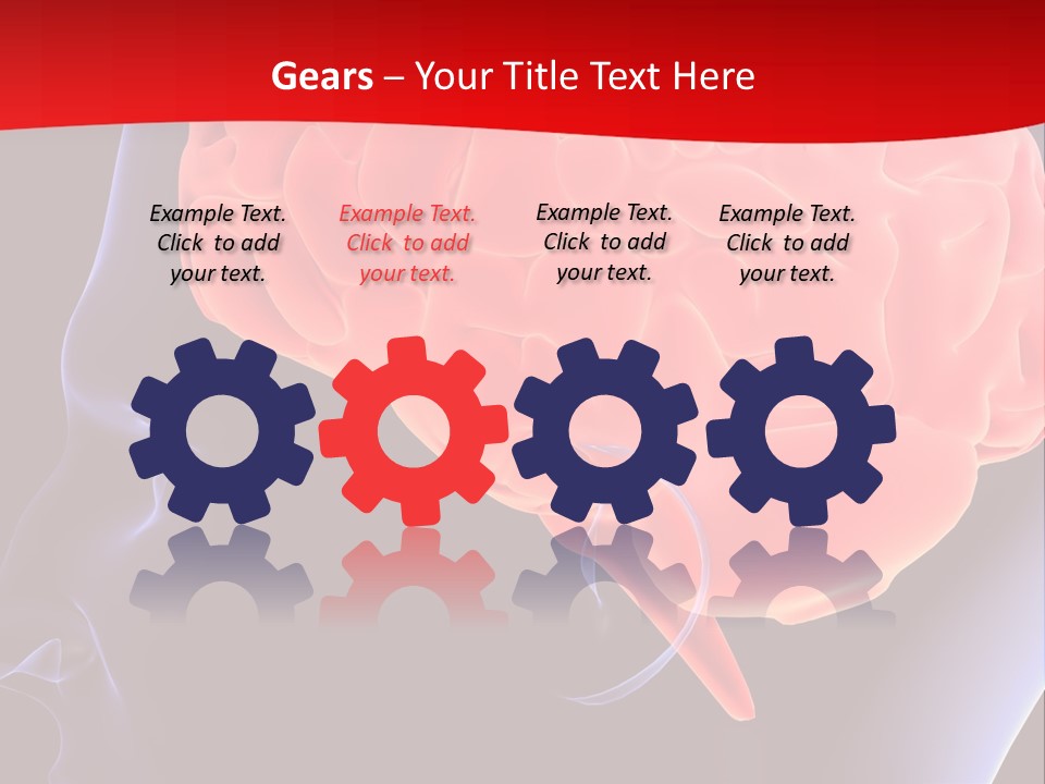 Light Sign Brainstorm PowerPoint Template