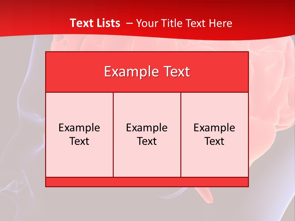 Light Sign Brainstorm PowerPoint Template