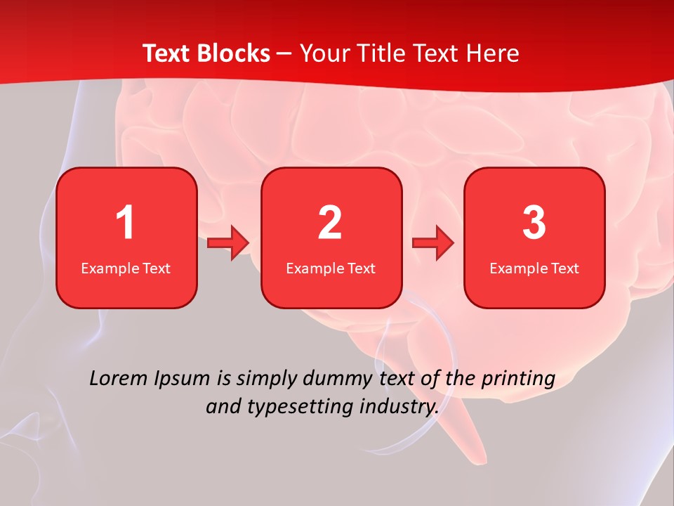 Light Sign Brainstorm PowerPoint Template