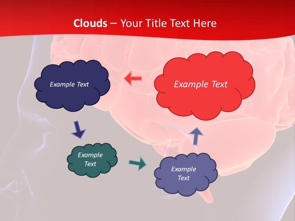 Light Sign Brainstorm PowerPoint Template