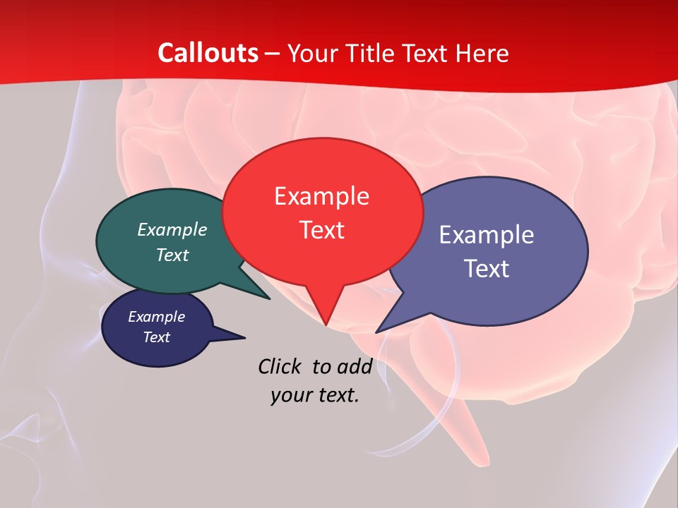 Light Sign Brainstorm PowerPoint Template