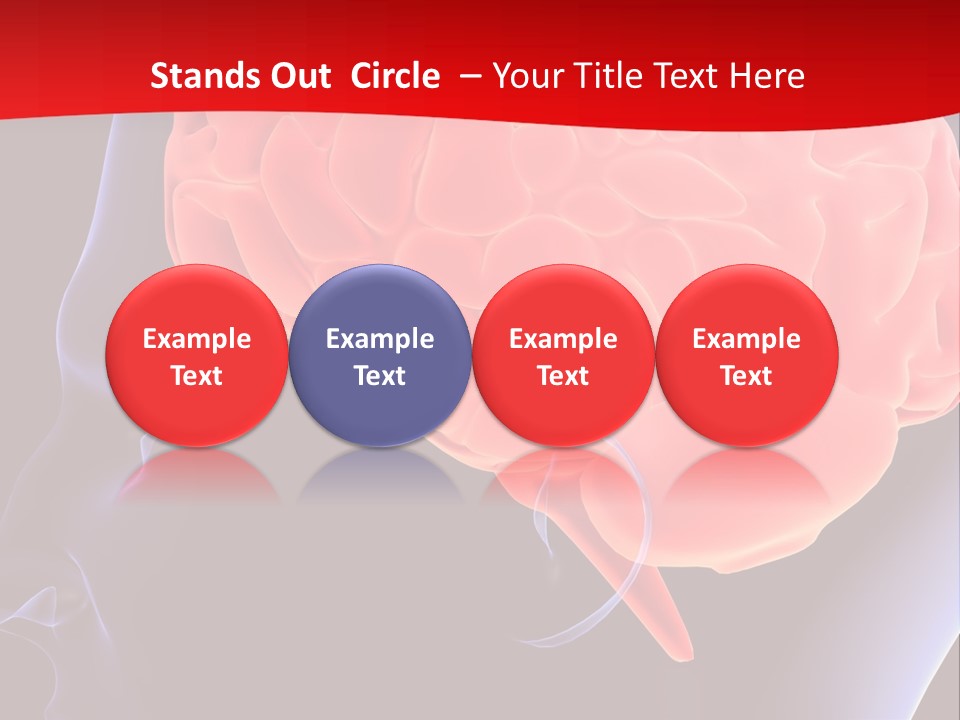 Light Sign Brainstorm PowerPoint Template