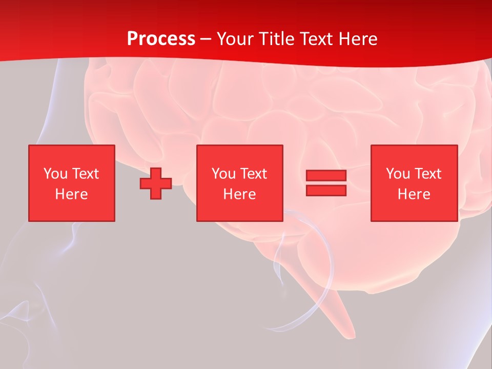 Light Sign Brainstorm PowerPoint Template